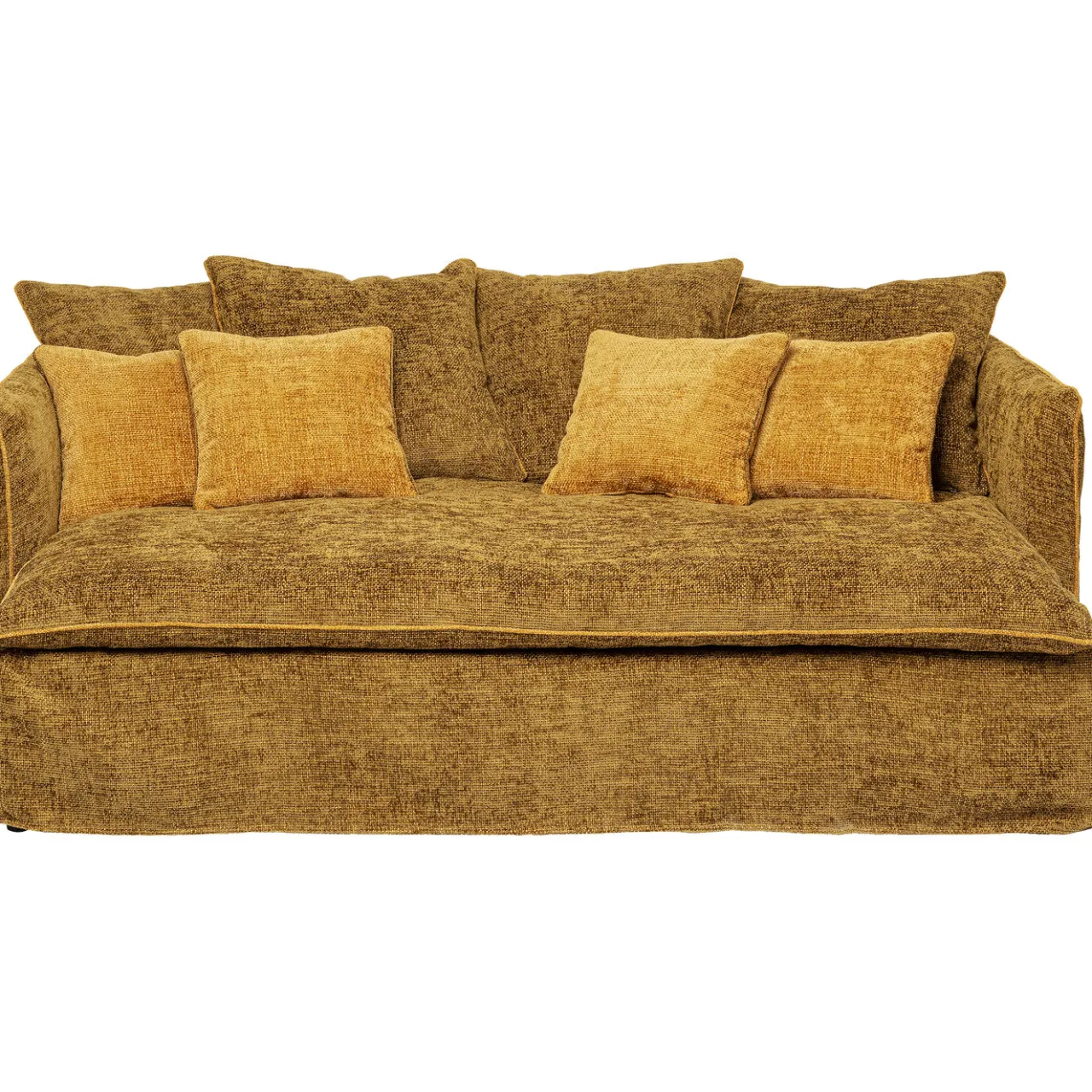 KARE Design Grand Canapés Boheme Curry 230Cm Outlet