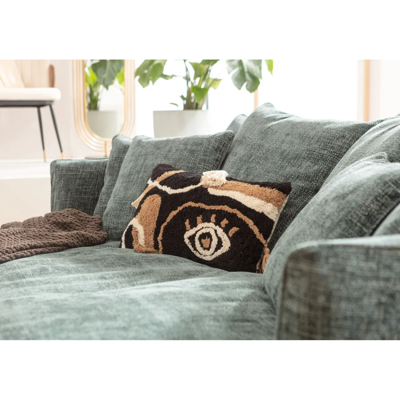KARE Design Grand Canapés Boheme Teal 230Cm Clearance
