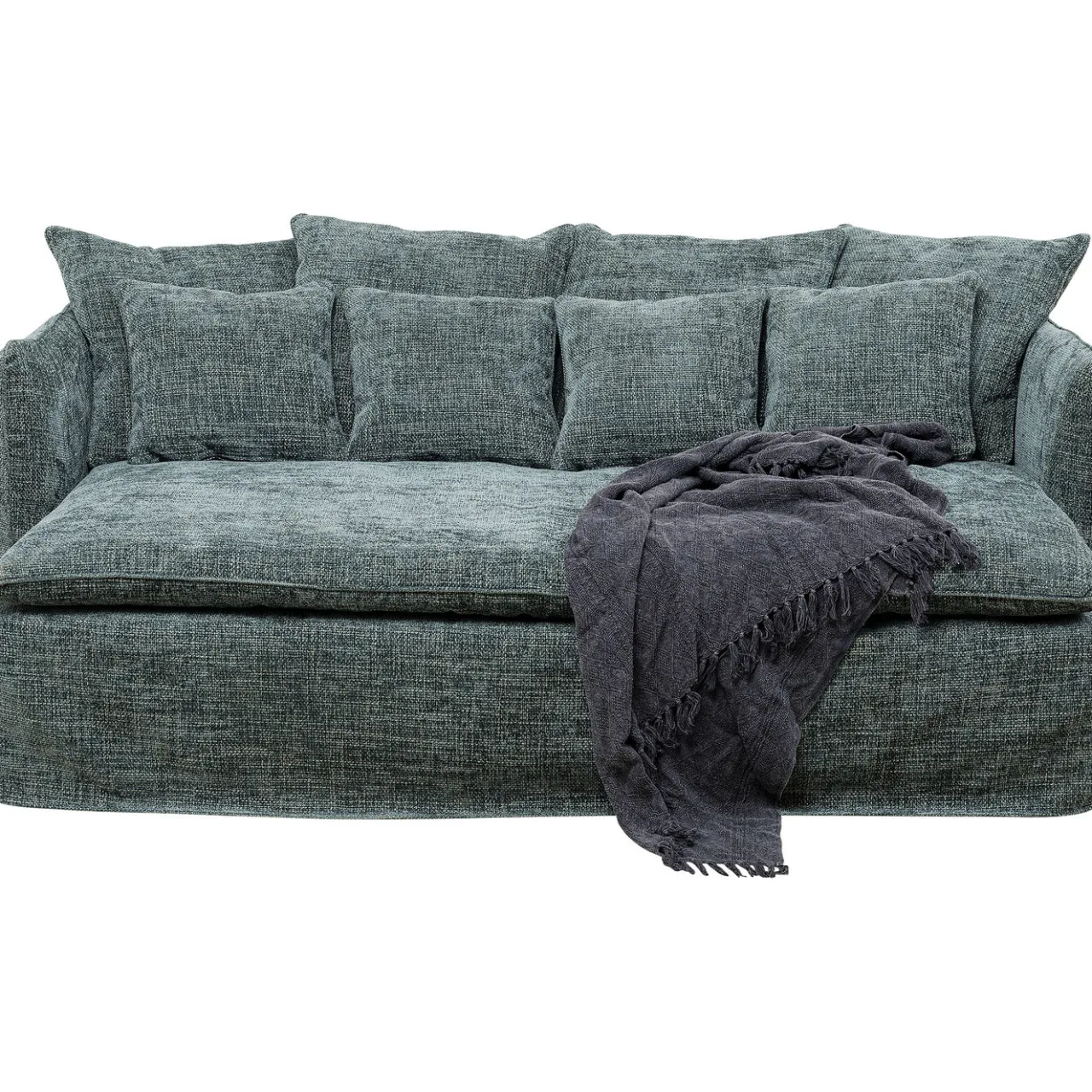 KARE Design Grand Canapés Boheme Teal 230Cm Clearance