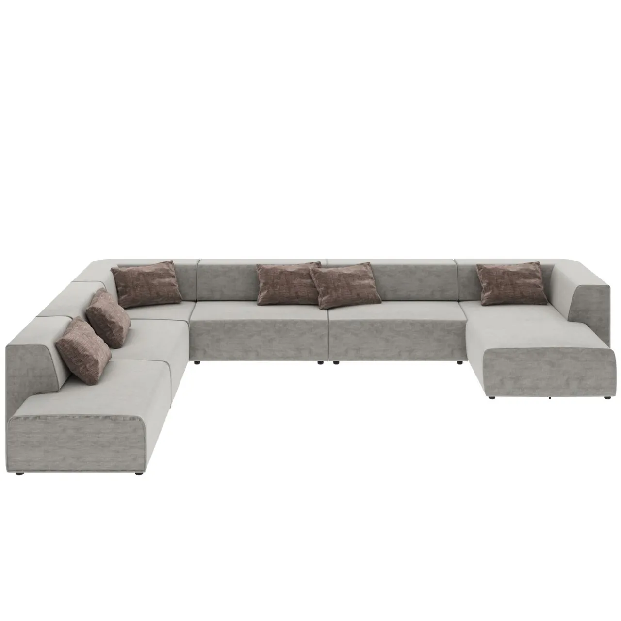 KARE Design Grand Canapés D Angles Infinity Miami Gris New
