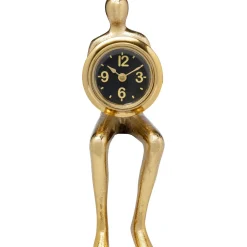KARE Design Horloge A Poser Sitting Man Dore 8X27Cm Clearance