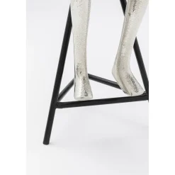KARE Design Horloge A Poser Sitting Man Argente 12X31Cm Online