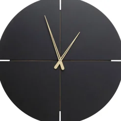 KARE Design Horloge Murale Andrea Noir O60Cm New