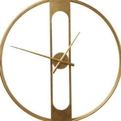 KARE Design Horloge Murale Clip Gold O60Cm Online