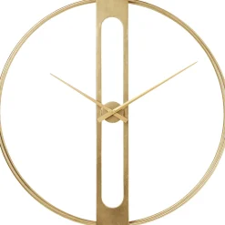 KARE Design Horloge Murale Clip Gold O107Cm Sale