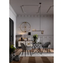 KARE Design Horloge Murale Clip Gold O107Cm Sale