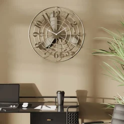 KARE Design Horloge Murale Fan Blade O61Cm New