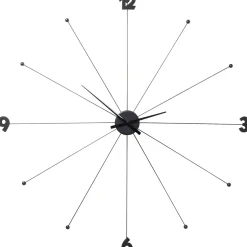 KARE Design Horloge Murale Like Umbrella Noire New