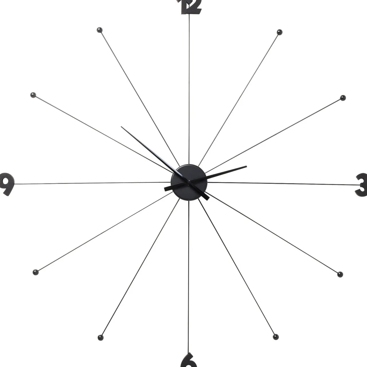 KARE Design Horloge Murale Like Umbrella Noire New