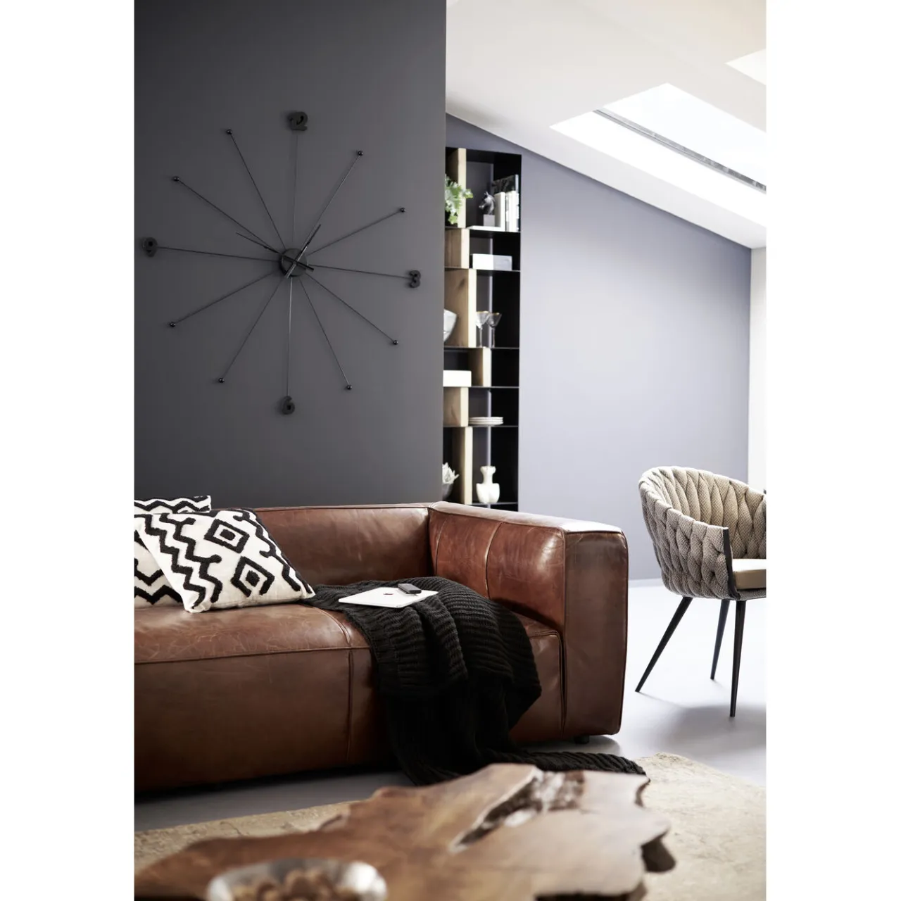 KARE Design Horloge Murale Like Umbrella Noire New