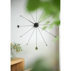 KARE Design Horloge Murale Like Umbrella Noire New