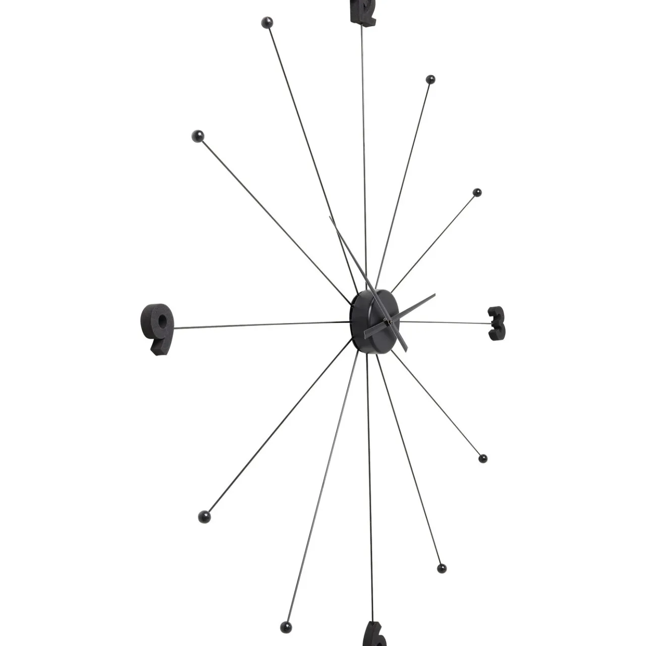 KARE Design Horloge Murale Like Umbrella Noire New