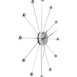 KARE Design Horloge Murale Like Umbrella Boules Chromees Clearance