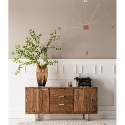 KARE Design Horloge Murale Like Umbrella Or Rose Outlet