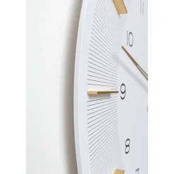 KARE Design Horloge Murale Lio Blanc O60Cm Online