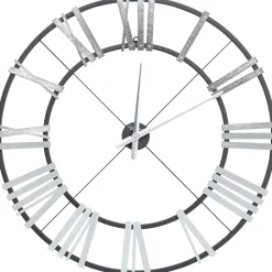 KARE Design Horloge Murale Nevio Argente O95Cm Clearance