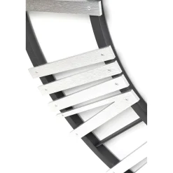 KARE Design Horloge Murale Nevio Argente O95Cm Clearance