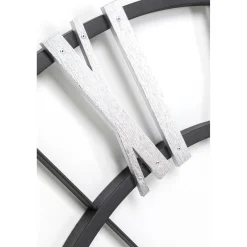 KARE Design Horloge Murale Nevio Argente O95Cm Clearance