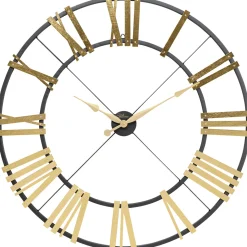 KARE Design Horloge Murale Nevio Laiton O95Cm Best