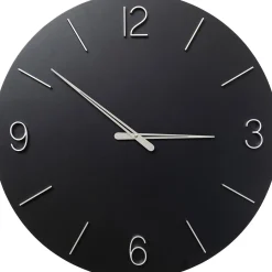 KARE Design Horloge Murale Oscar Noir O60Cm Best