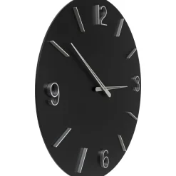 KARE Design Horloge Murale Oscar Noir O60Cm Best