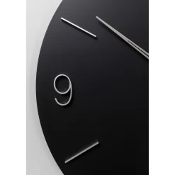 KARE Design Horloge Murale Oscar Noir O60Cm Best
