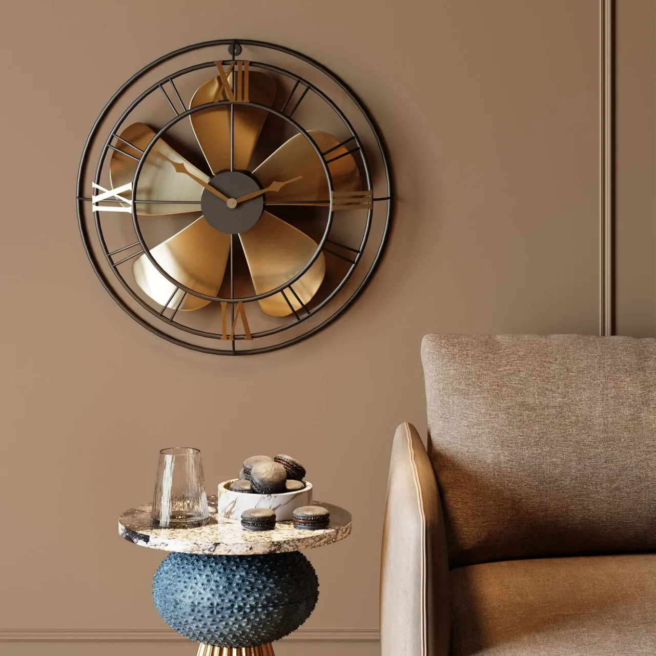 KARE Design Horloge Murale Propeller O62Cm Sale