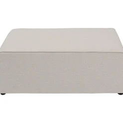 KARE Design Infinity Éléments Pouf Creme 50X100Cm