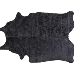 KARE Design K&F Tapis Croco Noir 168X224Cm Best