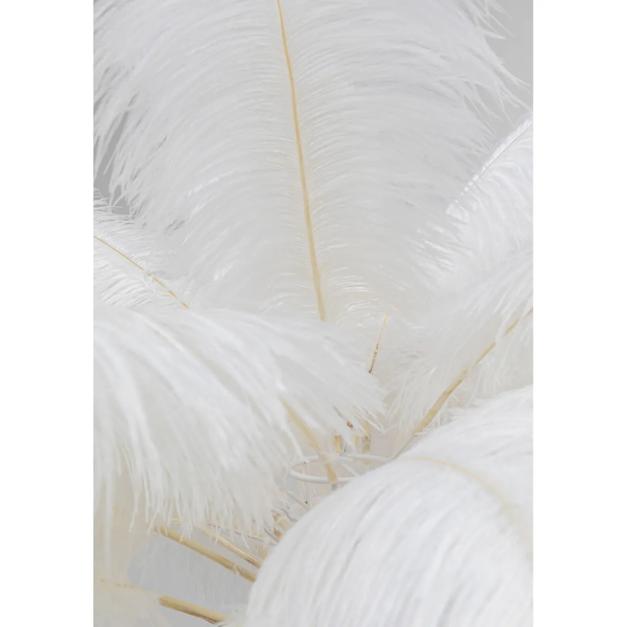 KARE Design Lampadaire Feather Palm Blanc 165Cm Hot