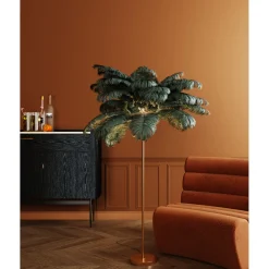 KARE Design Lampadaire Feather Palm Vert 165Cm Best