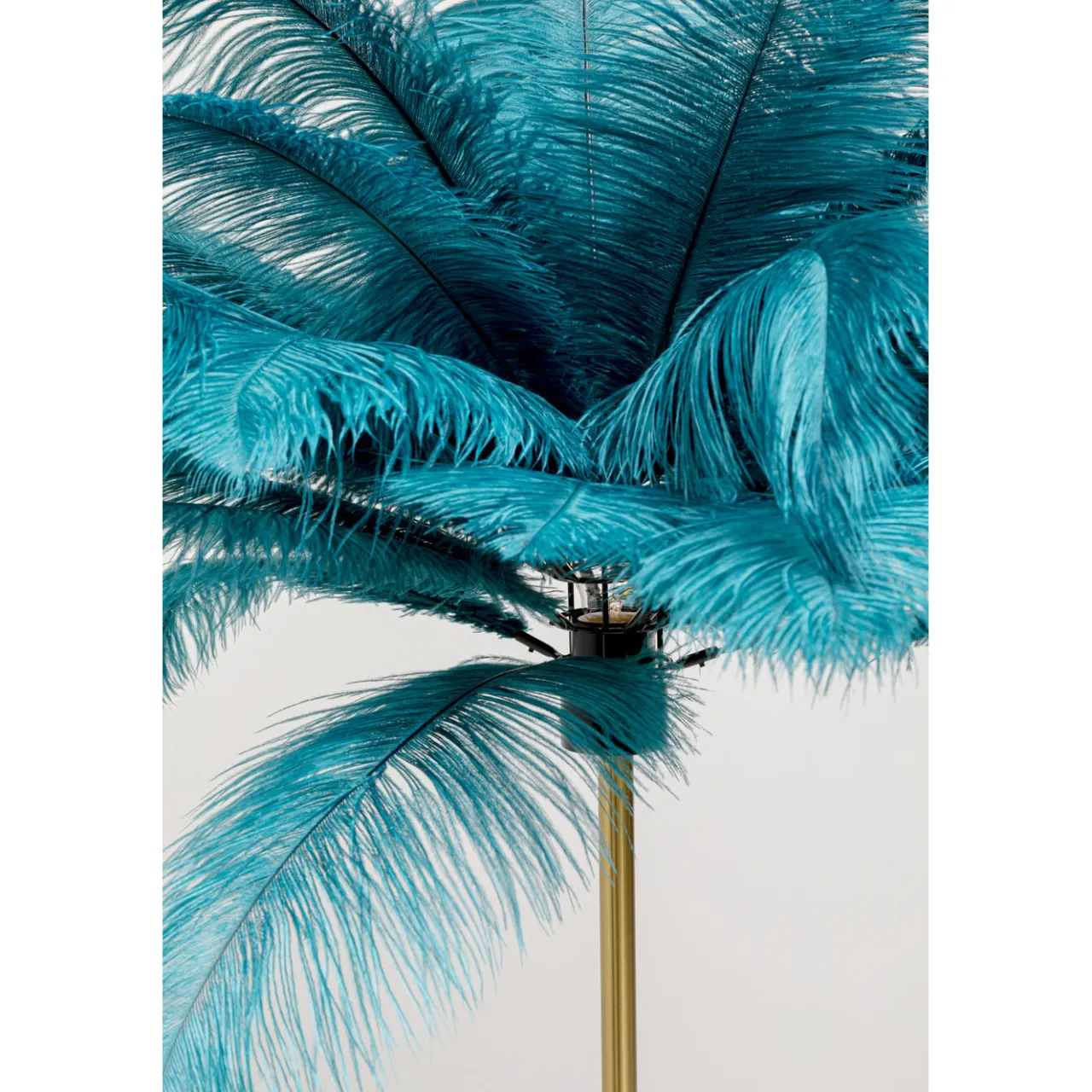 KARE Design Lampadaire Feather Palm Vert 165Cm Best