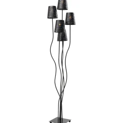 KARE Design Lampadaire Flexible Noir Cinque New