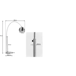 KARE Design Lampadaire Lounge Small Deal Eco. 175Cm New