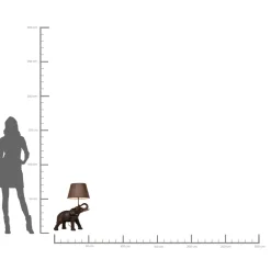 KARE Design Lampe A Poser Animal Elephant Safari 74Cm Online