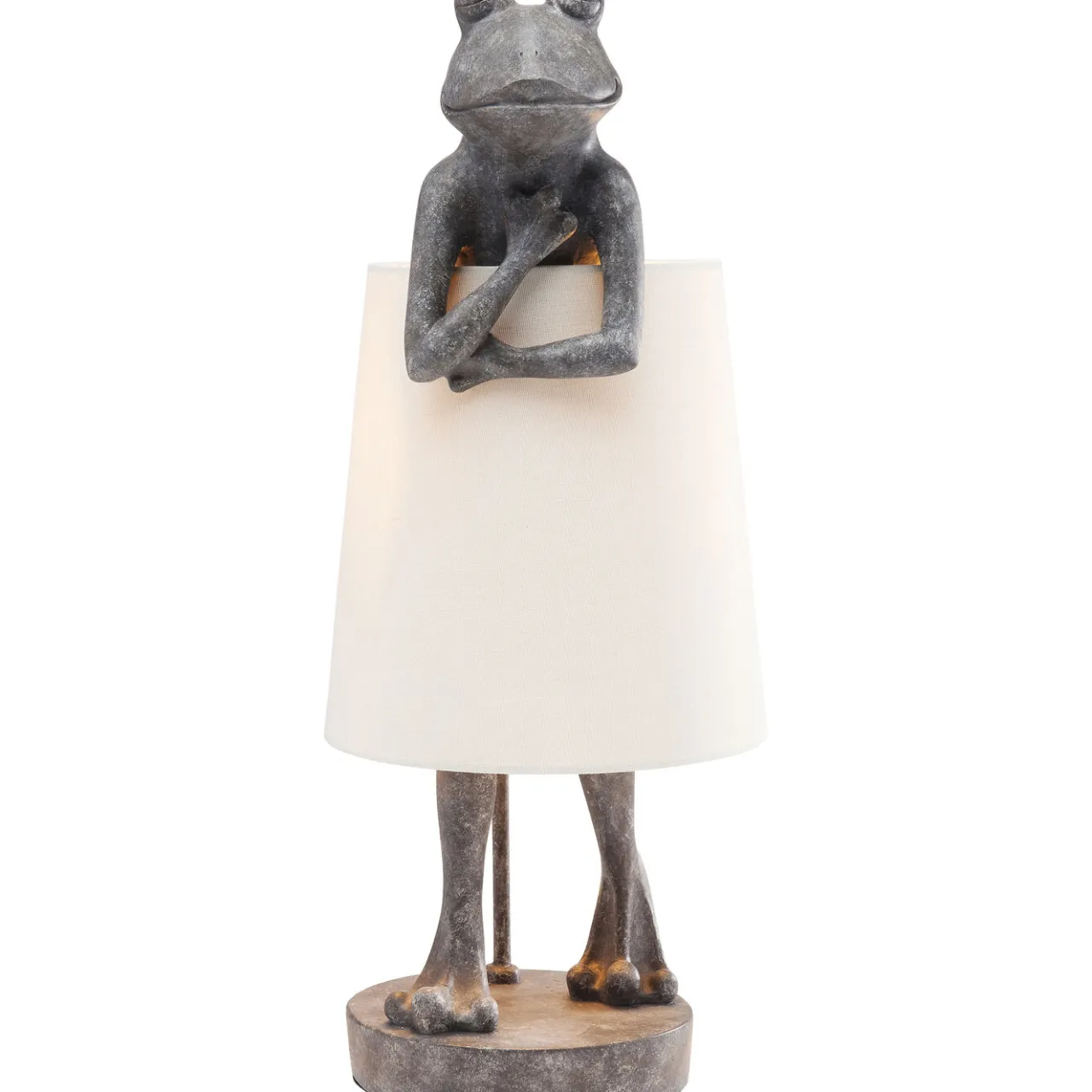 KARE Design Lampe A Poser Animal Frog Gris Clearance