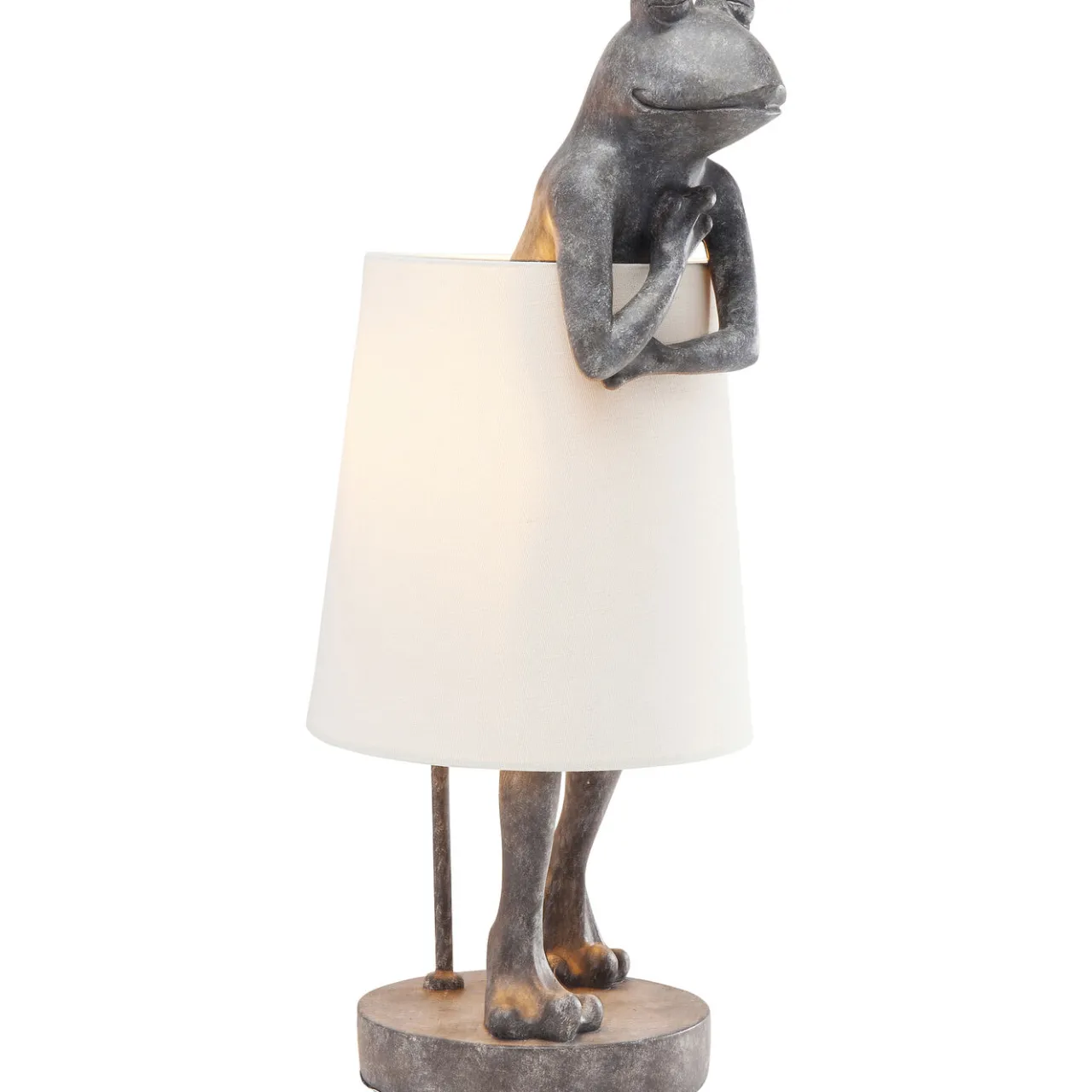 KARE Design Lampe A Poser Animal Frog Gris Clearance