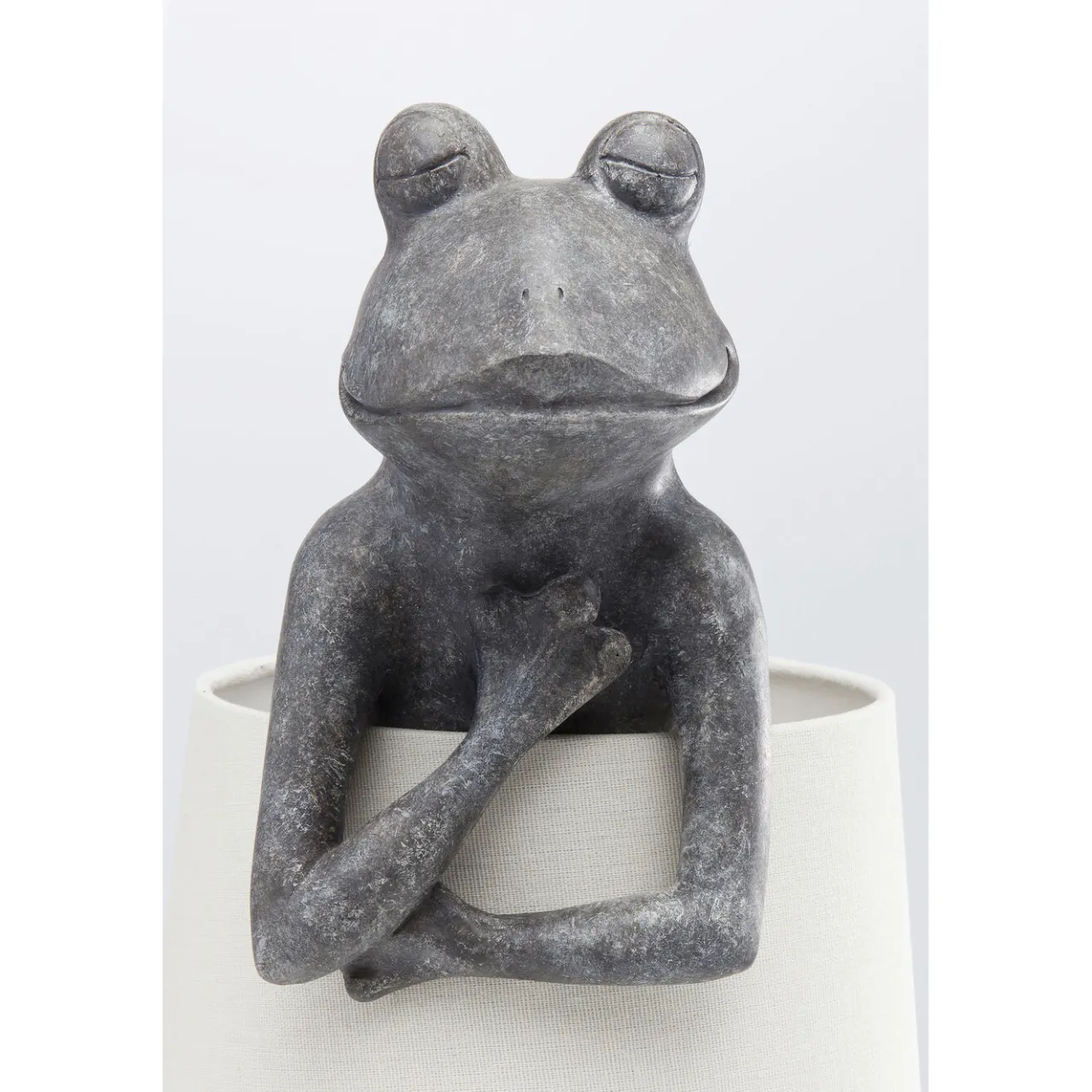 KARE Design Lampe A Poser Animal Frog Gris Clearance