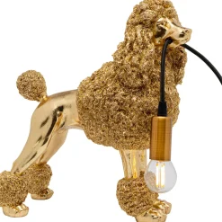 KARE Design Lampe A Poser Animal Poodle Dore 32Cm Clearance