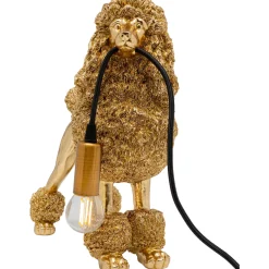 KARE Design Lampe A Poser Animal Poodle Dore 32Cm Clearance