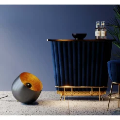 KARE Design Lampe De Sol Apollon Smooth Noir O50Cm Outlet