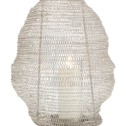 KARE Design Lanterne Mesh Argente O30Cm Best