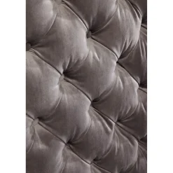 KARE Design Lit Desire Haut Gris Argente 180X200Cm New