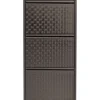 KARE Design Meuble À Chaussures Caruso 3 Argente (Mailorder) Hot