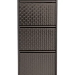 KARE Design Meuble À Chaussures Caruso 3 Argente (Mailorder) Hot