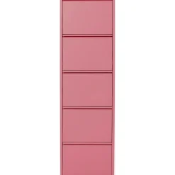 KARE Design Meuble À Chaussures Caruso 5 Rose (Mo) New