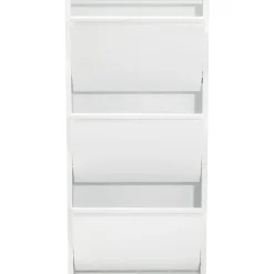 KARE Design Meuble À Chaussures Caruso 3 Blanc (Mailorder) Hot