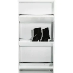 KARE Design Meuble À Chaussures Caruso 3 Blanc (Mailorder) Hot