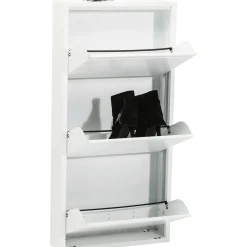KARE Design Meuble À Chaussures Caruso 3 Blanc (Mailorder) Hot