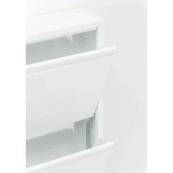 KARE Design Meuble À Chaussures Caruso 3 Blanc (Mailorder) Hot